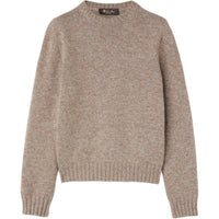 Loro Piana FW24 Cashmere Sweater Unisex Brown
