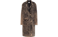 MIU MIU Coats Women's Brown