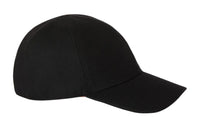Loro Piana Virgin Wool, Cotton, Acetate Baseball Caps Men's Black
