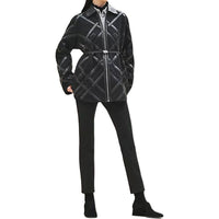 HERMES Jackets Coats Women's Black