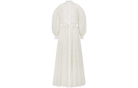 DIOR Long-Sleeved Dresses Women's White
