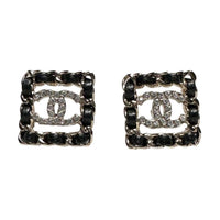 CHANEL - Stud Earrings Women's Black