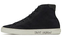 SAINT LAURENT Malibu Mid Black White