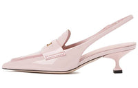 MIU MIU Penny Spool Heel High Heels Women's Pink