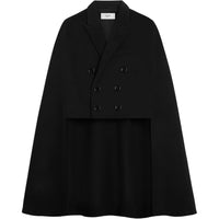 CELINE Spencer Cape Coat In Cashmere Cloth