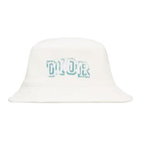 DIOR Cotton Bucket Hats Kids' Ivory