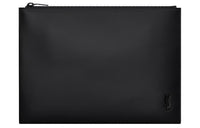 SAINT LAURENT Calfskin Tablet Bags Unisex Black