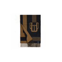 HERMES Knit Scarves Women's Brown