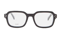 CELINE Acetate Irregular Shape Eyeglass Frames Men's Black