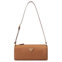 PRADA Re Nylon Shoulder Bag Women's Brandy