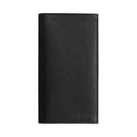 HERMES Citizen Twill Evergrain Calfskin Wallet Unisex 89 Noir Black