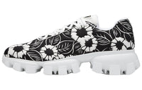 PRADA Casual Shoes Men Low-Top Black/White