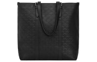 CELINE Calfskin Tote Bag, Shopping Bag, Handbag Men's Black