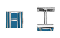 HERMES Cufflinks Men Blue