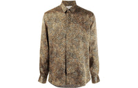 SAINT LAURENT Leopard Print Shirt