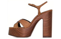 SAINT LAURENT Bianca Platform Sandals Women's