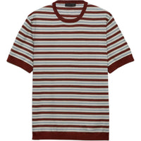 PRADA T Shirts Men Iron Red