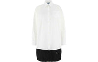 PRADA FW21 Long-Sleeved Dresses Women's White
