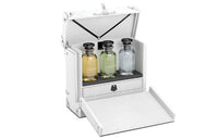 LOUIS VUITTON Canvas With Leather Hard Case Unisex White