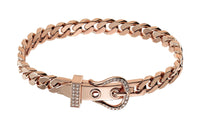 HERMES 18K Rose Gold Bracelets Women's