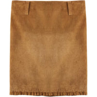 MIU MIU Casual Long Skirt Women's Khaki