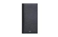 CELINE Grain Calfskin Card Holder, Wallet Men's Black