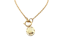 LOUIS VUITTON Gold-Plated Necklaces Unisex Gold