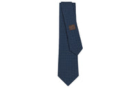 HERMES Luggage Collection Ties Men Blue