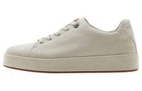 Loro Piana Wear-Resistant Low-Top Skateboard Shoes Women's Beige