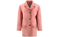 PRADA Single breasted Suede Blazer