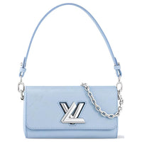 LOUIS VUITTON Twist Leather Handbag, Shoulder Bag Women's
