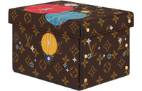 LOUIS VUITTON Vivienne Coated Canvas Storage Bag Unisex Brown
