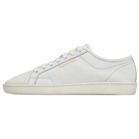 SAINT LAURENT Low Top Skateboard Shoes Men's White
