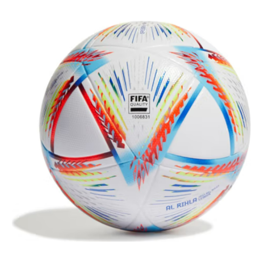 adidas Al Rihla League Mixed Football 'White Orange Blue' H57791-5