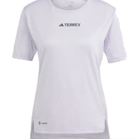 (WMNS) adidas Terrex Multi T-Shirt 'Purple' HM4043