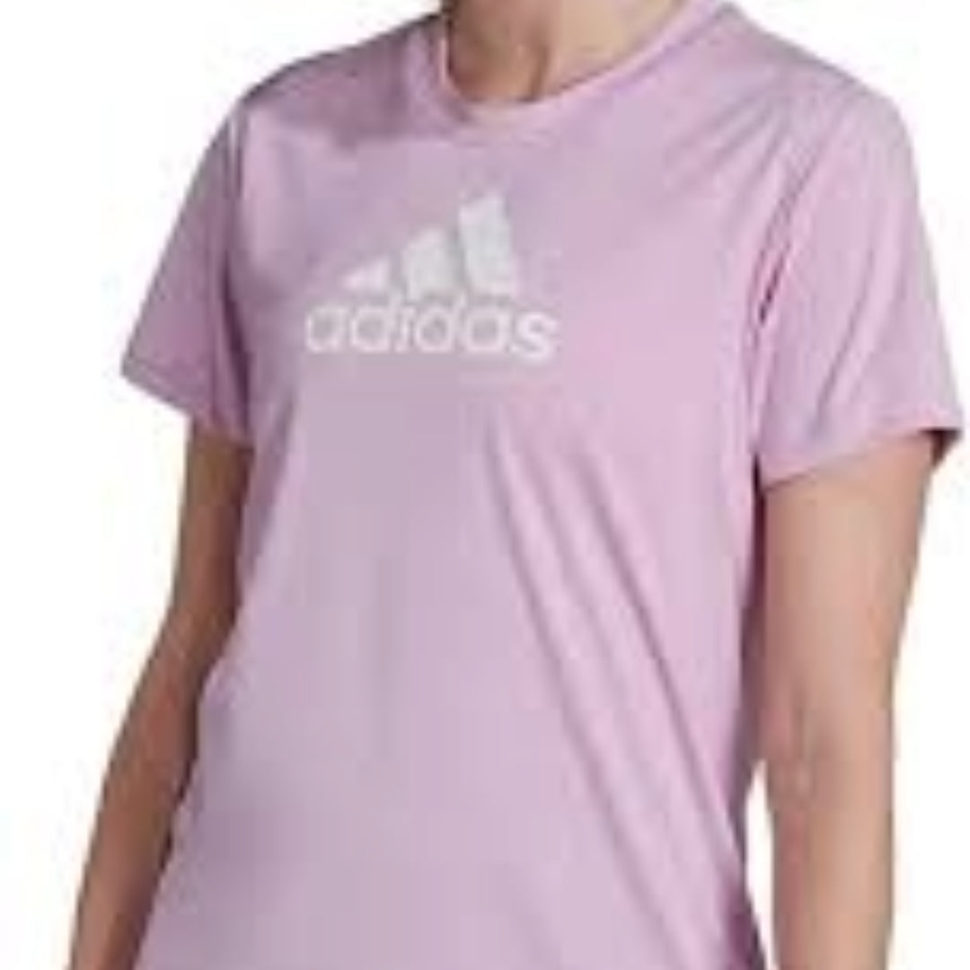 (WMNS) adidas Primeblue Designed 2 Move Logo Sport T-Shirt Asia Sizing 'Purple' HN3892