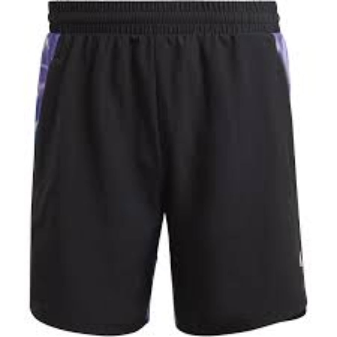 adidas Designed for Movement HIIT Training Shorts Asia Sizing 'Black Purple' IB7912