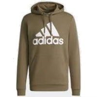 adidas Essentials Fleece Big Logo Asia Sizing 'Green White' H12201