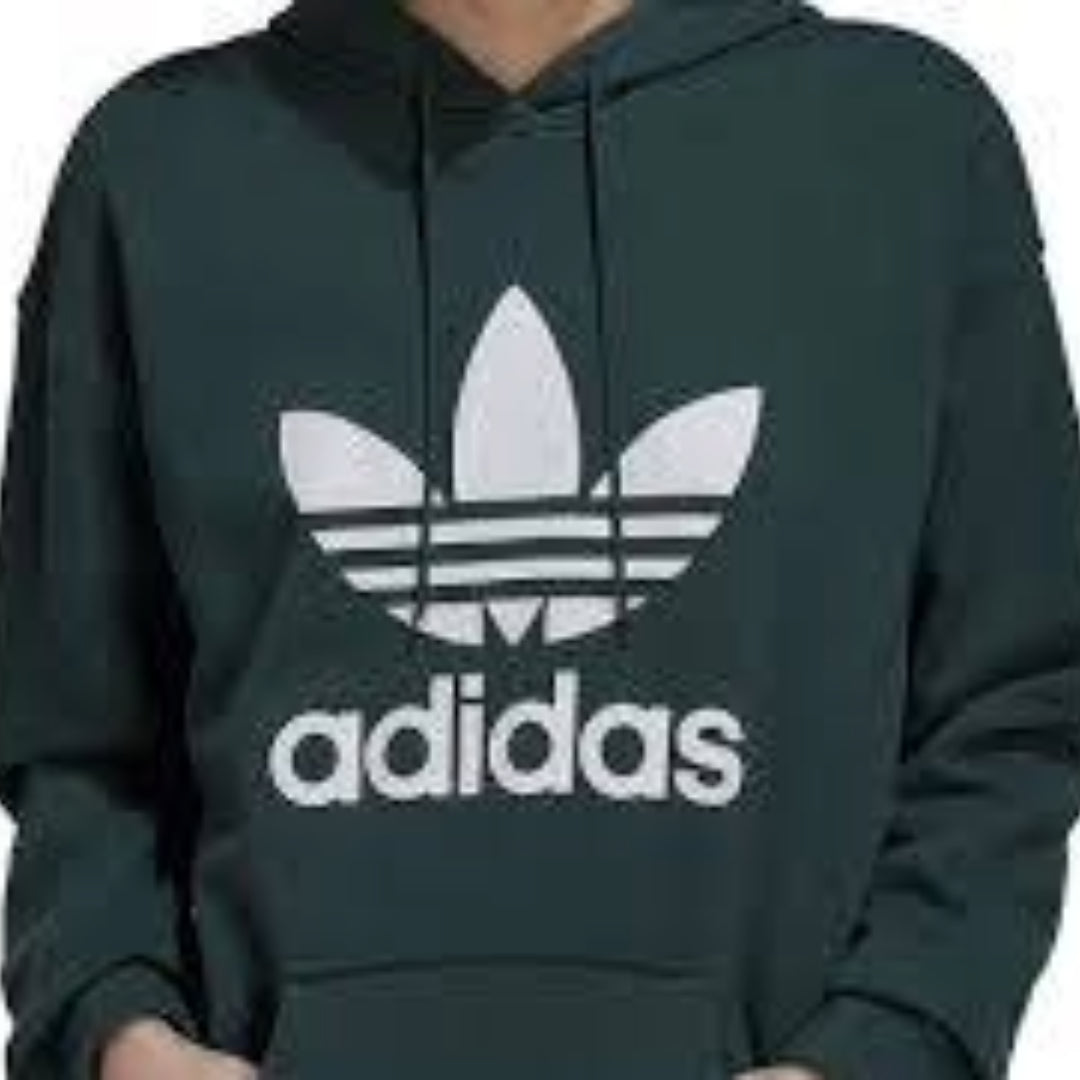 (WMNS) adidas Adicolor Trefoil Asia Sizing 'Green White' HK9654