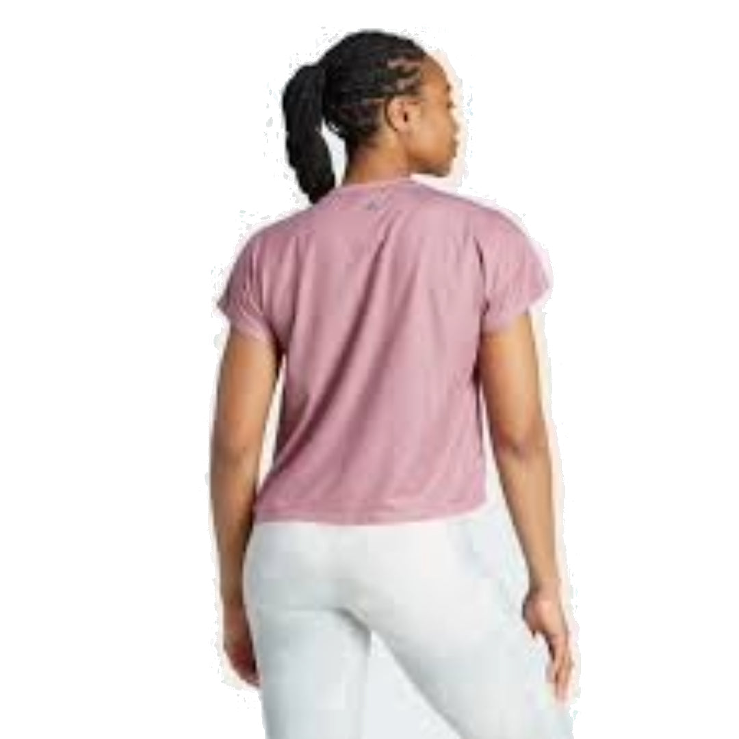 (WMNS) adidas HIIT AEROREADY Quickburn Training T-Shirt Asia Sizing 'Pink' IM2667