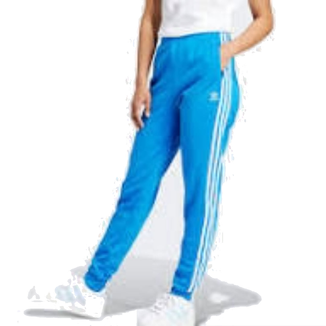 (WMNS) adidas Adicolor Classics Cuffed Track Pants Asia Sizing 'Blue' II0753