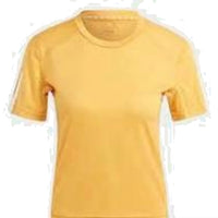 (WMNS) adidas Train Essentials Train Cotton 3-Stripes Crop T-Shirt Asia Sizing 'Yellow' IM5029