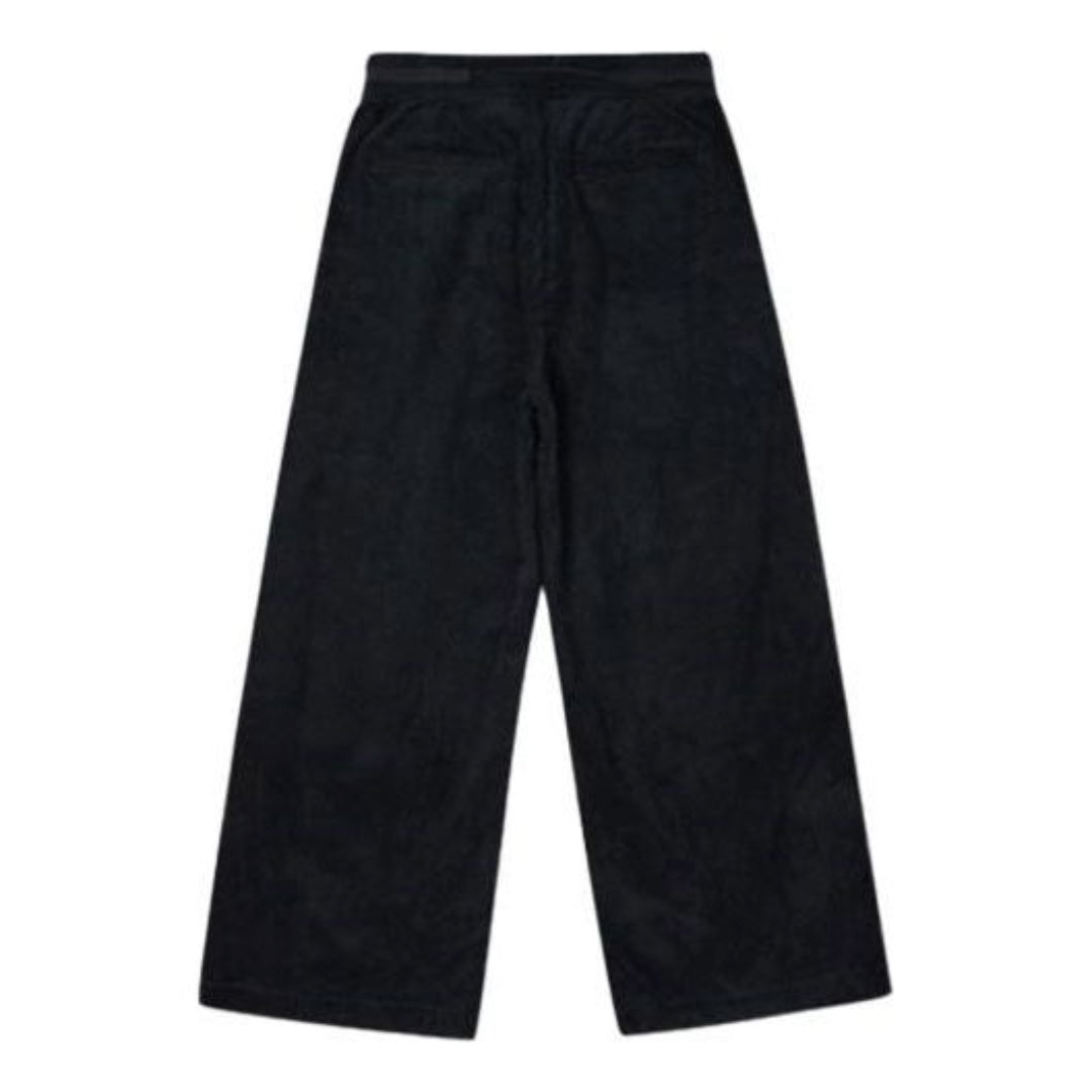 (WMNS) Converse Wide Leg Corduroy Pants Asia Sizing 'Black' 10022354-A01