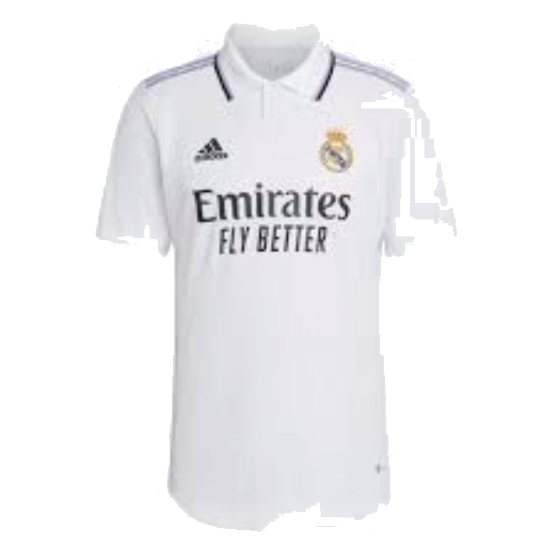 adidas Real Madrid 22/23 Home Authentic Jersey 'White Black' HF0292