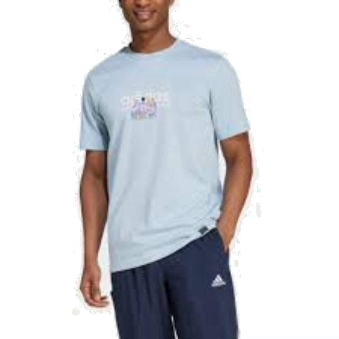 adidas HK Race T-Shirt Asia Sizing 'Blue' IX7756