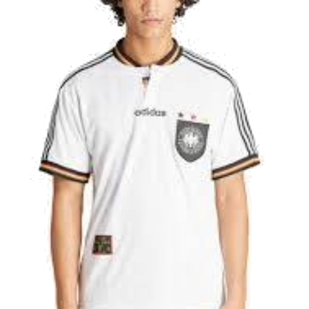 adidas Germany 1996 Home Jersey Asia Sizing 'White Black' IT7749