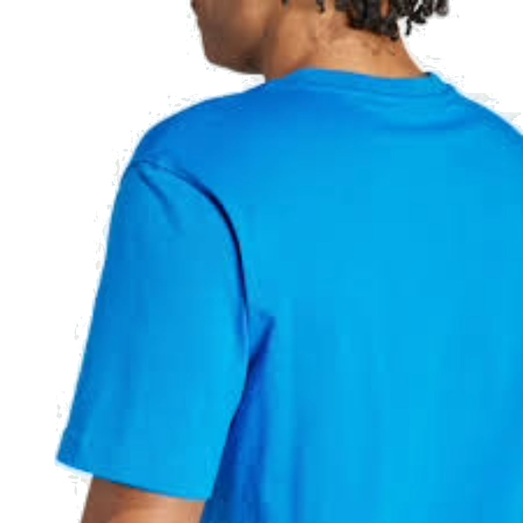 adidas Adicolor Trefoil T-Shirt Asia Sizing 'Blue White' IR8010