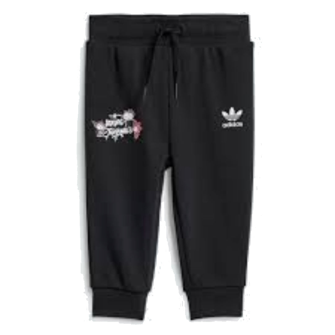 (TD) adidas Originals x Hello Kitty Crew Set Asia Sizing 'Black' IR6790