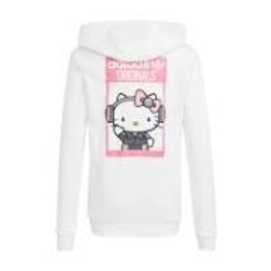 (GS) adidas Original x Hello Kitty Graphic Asia Sizing 'White Pink' IU3044
