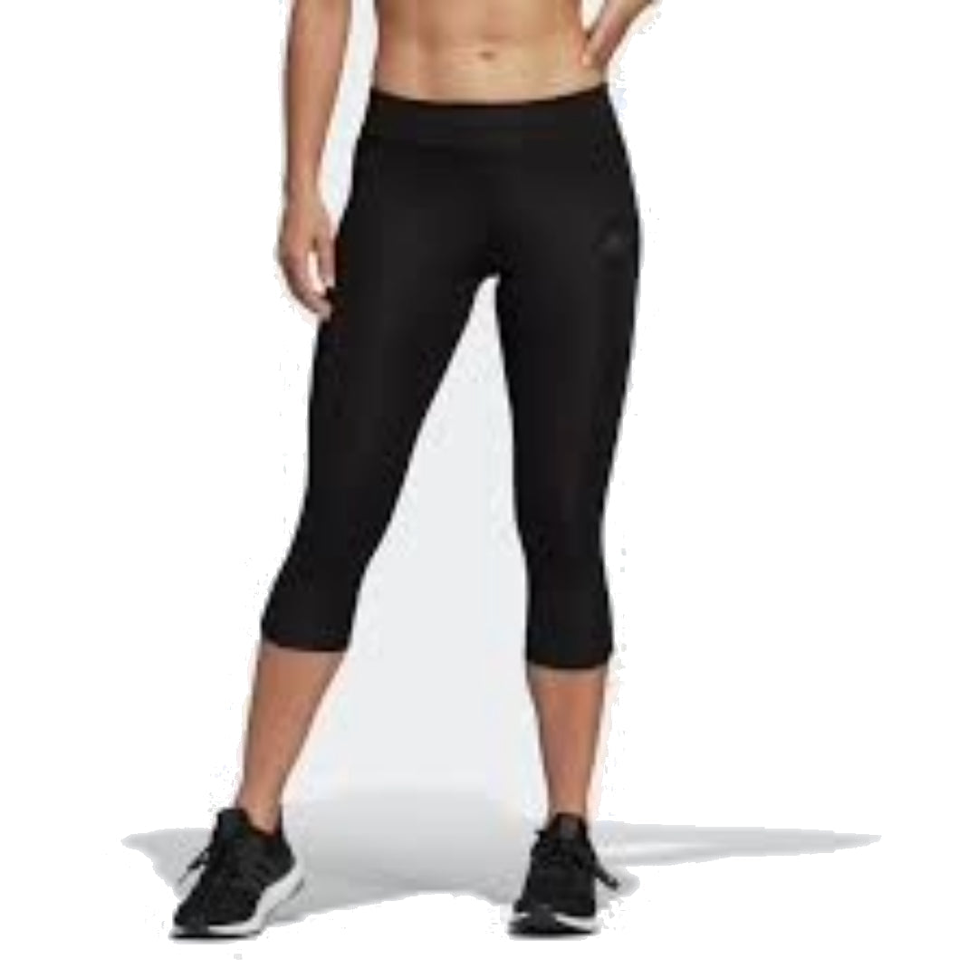 (WMNS) adidas Response 3/4 Tights Asia Sizing 'Black' CF6222